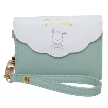 Проездной с чехлом для фото на катушке с изображением персонажа Sanrio SR5 Ladies Pochacco [Aldi]