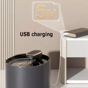 Professional 3L Pet Automatic Water Fountain With LED Light Ultra Silent Pet Drinking Water Fountain USB Cats Electric Mute Pet Water Feeder 3L