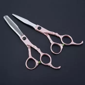 Professional 440C Steel 6 Scorpion Scissor Hair Scissors Haircut Thinning Barber Cutting Shears Hairdresser Scissors