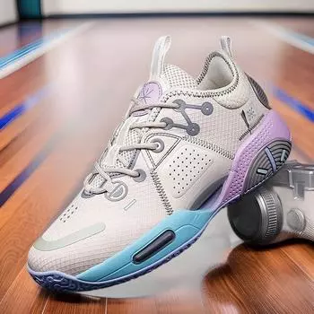 Professional actual combat city 9 Jinjiang basketball shoes marshmallow shock-absorbing rebound boots friction sound speed 8 men s shoes 41