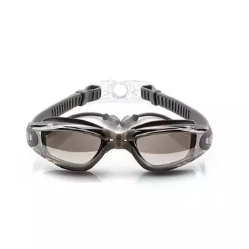 Professional Adult Swim Goggles Waterproof Fog-proof Racing Goggles Men Women Cool Silver Plated Swimming Equip