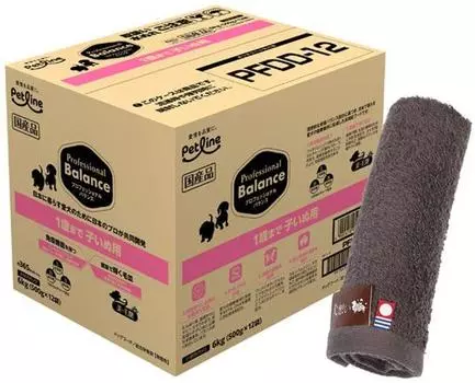 Professional Balance Puppy 6 кг [Набор полотенец для рук Dog Thoughts Original Imabari] [Цвет полотенец мокко] [Подлинный продукт]