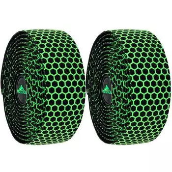 Professional Bicycle Handlebar Tape Cellular Anti-slip Shock Absorption Road Bike Handle Bar Tape With Plugs Bike Accessories