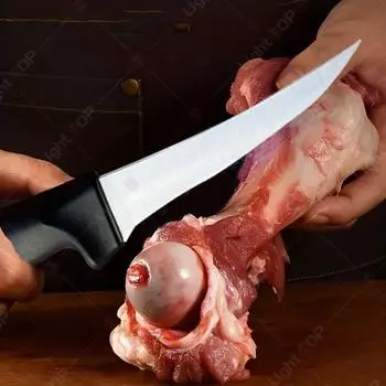 Professional Boning Knife Set Meat Cutting Bone Knife with Stainless Steel Chicken Bone Scissor Multi-functional Cooking Knife 5 inch