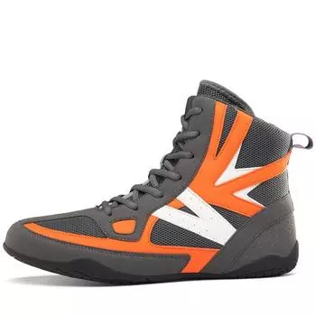 Professional boxing shoes men s and women s anti-skid wrestling fighting indoor Sanda training fitness squat fighting shoes 35