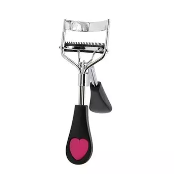 Professional Curling Eyelash Curler with Comb Long-lasting Wide and Detail False Eyelash Aids Curling Lashes Clip Tweezers