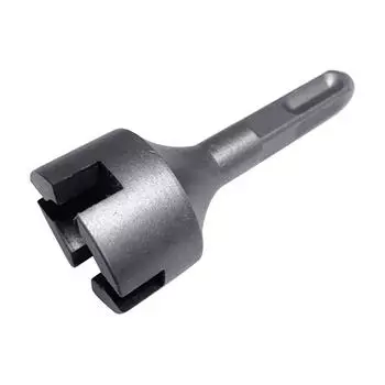 Professional Ground Rod Driver Attachment Drill Bit Driver Square Cross Pile Ground Rod Adapter Bit for Hammer Drill