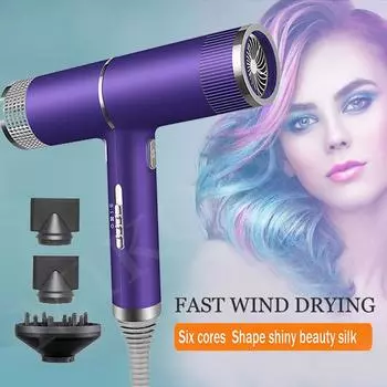 Professional Hair Dryer Infrared Negative Ionic Blow Dryer Hot&Cold Wind Salon Hair Styler Tool Hair Electric Drier Blower us