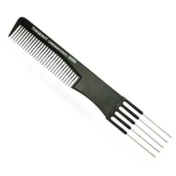 Профессиональная расческа для краски для волос с двойными концами, щетка для распутывания волос, щетка для окраски волос, парикмахерская расческа, инструменты для парикмахерских салонов CHINA