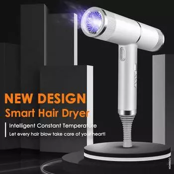 Professional Ionic Hair Dryer with Salon-grade Performance and Anti-static Feature High Power Strong Wind Home Hair Styler Tool EU Plug
