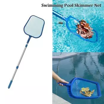 Professional Leaf Rake Deep Bag Swimming Pool Cleaning Nets Spa Rubbish Skimmer Pool Net Pool Cleaning Net Clean Accessories