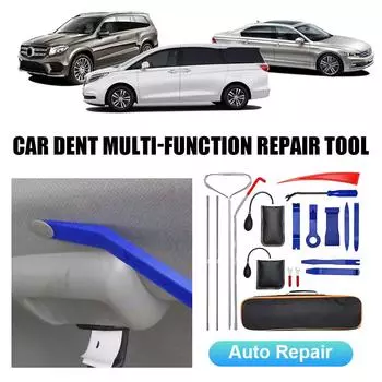 Professional Long Reach Tool with Carrying Bag Pump Non Marring Wedge Tool Air Wedge Bag Emergency Auto Tool for Car Truck