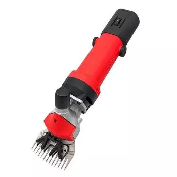 Профессиональная электрическая машинка для стрижки овец с регулировкой скорости, красная красный