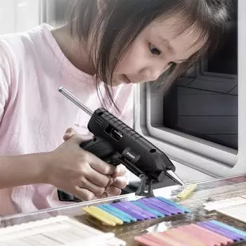 Профессиональная беспроводная машина для нанесения клея-расплава, перезаряжаемая от USB, наборы инструментов для ремонта своими руками с with 10pcs Glue-stick