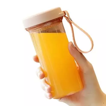 профессиональная бутылка для воды IOLOYU 450 мл пластиковая прозрачная спортивная бутылка легко моется бутылка для воды для детей мальчиков девочек стильная легкая вода розовый