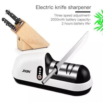 Профессиональная бытовая электрическая машина с 2 и 3 точилками для кухонных ножей 1pcs