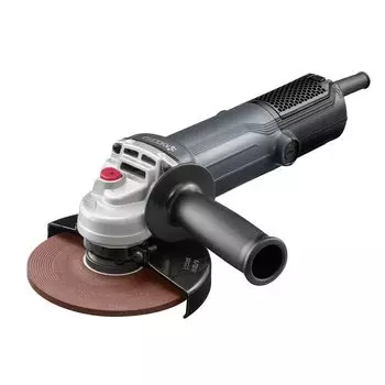 Профессиональная дисковая шлифовальная машина Kyocera Ryobi AG1261 623552A черного цвета для эффективной обработки и шлифования и полировки с низкой скоростью и максимальной производительностью круглого шлифования.