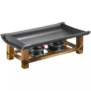 Профессиональная духовка с алкоголем, жарочная поверхность, жарочная поверхность для рыбы, чугунная сковорода, сухая кастрюля, прямоугольная корейская форма для выпечки с антипригарным покрытием