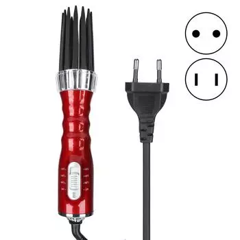 Профессиональная фен-щетка для волос Многофункциональная горячая щетка для мгновенной тепловой укладки EU Plug 220V