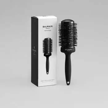 Профессиональная керамическая круглая щетка 53 мм черная