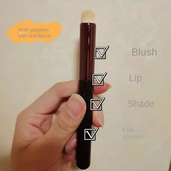 Профессиональная кисть для губ с круглым кончиком, кисть для консилера, портативная кисть для макияжа, косметический инструмент