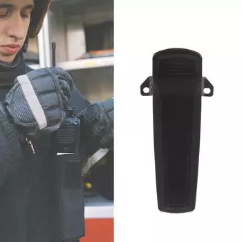 Профессиональная клипса, прочная задняя клипса, универсальная клипса для ремня, аксессуары для рации PD700 PD780 PD788 PD980 PT-580H