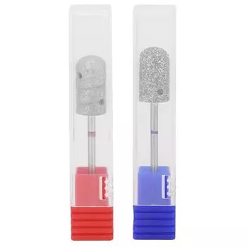 Профессиональная конусная насадка для педикюра, сверло для удаления мозолей на ногах, нержавеющая сталь, сверло для ногтей на ногах B2F