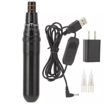 Профессиональная машина для микроблейдинга, перманентного макияжа бровей, подводки для глаз, губ, татуажа (Приз я эрикаин ) US Plug