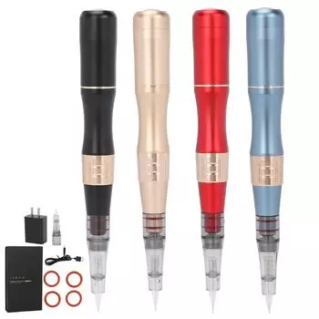 Профессиональная машина для татуажа бровей и губ (Американская вилка 100-240 В) US Plug 100-240V Black