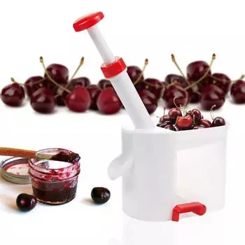 Профессиональная машина для удаления косточек вишни, сборщик вишневых косточек, контейнер для сердцевины, кухонные гаджеты 1Pc