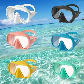 Профессиональная маска для дайвинга для взрослых, респиратор сверхнизкой емкости, свободное дыхание, очки для плавания, новинка для водного спорта