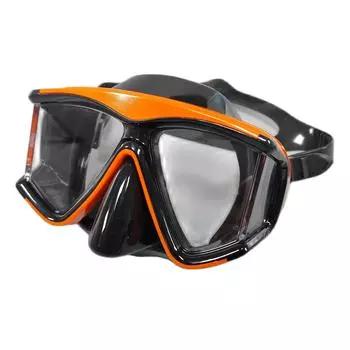 Профессиональная маска для подводного плавания с аквалангом, противотуманная маска для подводного плавания с трубкой, силиконовая юбка для взрослых, оборудование для бассейна