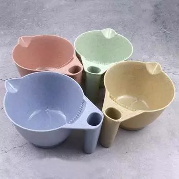 Профессиональная миска для смешивания краски для волос, аппликатор для окрашивания волос, пшеничная солома, большая емкость, парикмахерская чашка, аксессуары для укладки волос CN