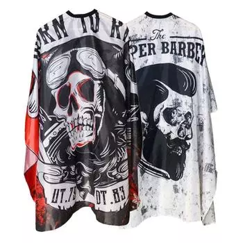 Профессиональная накидка для стрижки волос, водонепроницаемая накидка для прически, детская/взрослая 3