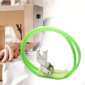 Профессиональная насадка прижимной лапки для швейной машины для изготовления кожи Left Single Ring