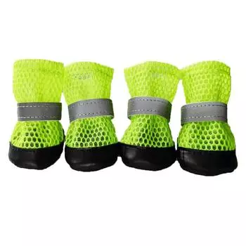 Профессиональная обувь для домашних животных для маленьких собак, светоотражающие, нескользящие, износостойкие, зимние, теплые ботинки для бишон-корги, чихуахуа, йорк-тедди, мягкая подошва size 0 ( 3.5 3cm)