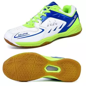 Профессиональная обувь для настольного тенниса для мужчин и женщин, кроссовки для соревнований по бадминтону, теннисные тренировочные кроссовки, спортивная обувь 36 белый/красный