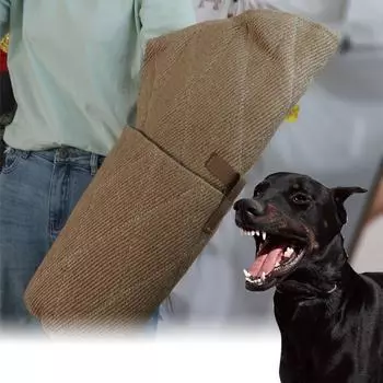 Профессиональная охранная палка для укусов собак, прочное оборудование для тренировки укусов домашних животных, интерактивная игра легкие хаки