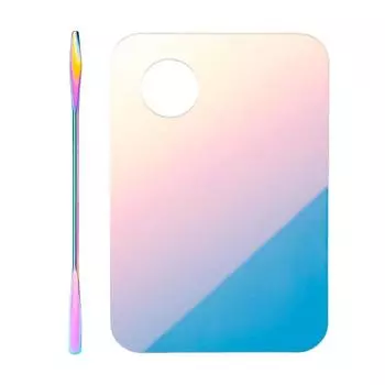 Профессиональная палитра акриловых красок Ice Cube Прозрачный лоток для смешивания цветов с кистью и шпателем Набор для самостоятельного изготовления поделок Color stick