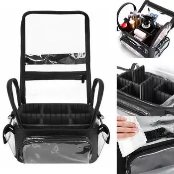 Профессиональная парикмахерская сумка дорожный рюкзак косметика красота парикмахерский кейс органайзер для хранения парикмахерских инструментов сумка для макияжа салона чёрный