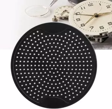 Профессиональная пластиковая поддержка циферблата часов, не царапающая циферблат часов, держатель для ножек, инструмент для ремонта часов чёрный