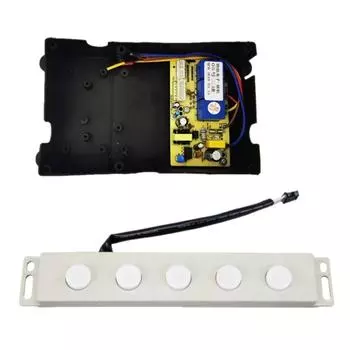 Профессиональная плата управления вытяжным вентилятором для кухонных вытяжек, электронная плата управления, 3 скорости очистки для ресторанной кухни