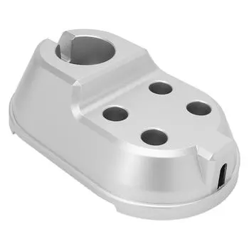 Профессиональная подставка для зарядки, подставка для массажного пистолета, держатель для домашнего офиса, спортзала, серебро