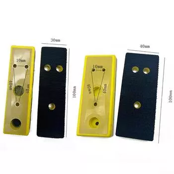 Профессиональная прямоугольная шлифовальная подушечка для металла, дерева, резины и пластика