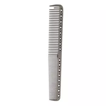 Профессиональная расческа для волос Space Aluminum Stainless Steel Antistatic Comb Beauty Tools Black02