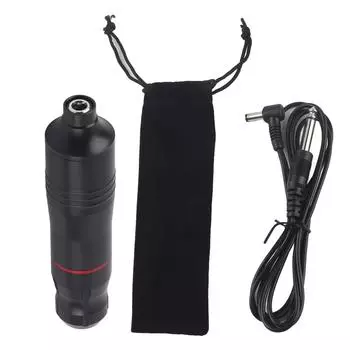 Профессиональная роторная тату-машинка с высокоскоростной ручкой для перманентного макияжа черного цвета чёрный