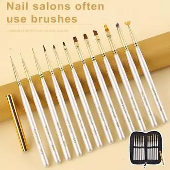 Профессиональная ручка для дизайна ногтей, легкая, простая в использовании, ежедневная, экологически чистая маникюрная ручка для дизайна ногтей своими руками J
