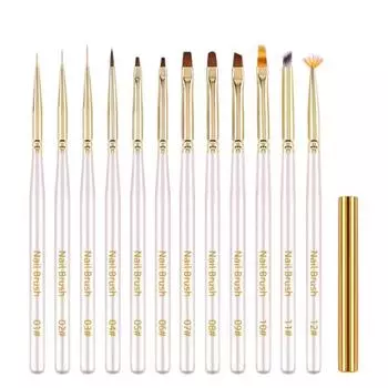 Профессиональная ручка для дизайна ногтей, легкая, простая в использовании, ежедневная, экологически чистая маникюрная ручка для дизайна ногтей своими руками J