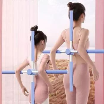 Профессиональная ручка для открытого плеча. Гладкая поверхность. Простая в использовании. Правильный кифоз. серый