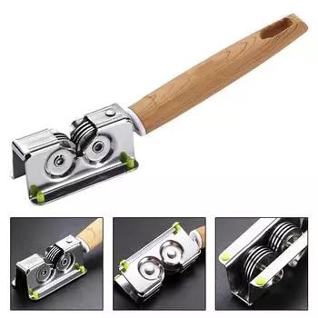 Профессиональная ручная точилка для лезвий, улучшенная заточка стального круга, функциональная алмазная овощерезка, кухонные мелкие инструменты CHINA